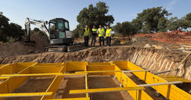 Obras del hábitat del lince ibérico en El Borril, impulsadas por la Diputación de Toledo.