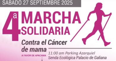 Toledo acoge la 4ª Marcha Solidaria contra el Cáncer de Mama organizada por APACAMA