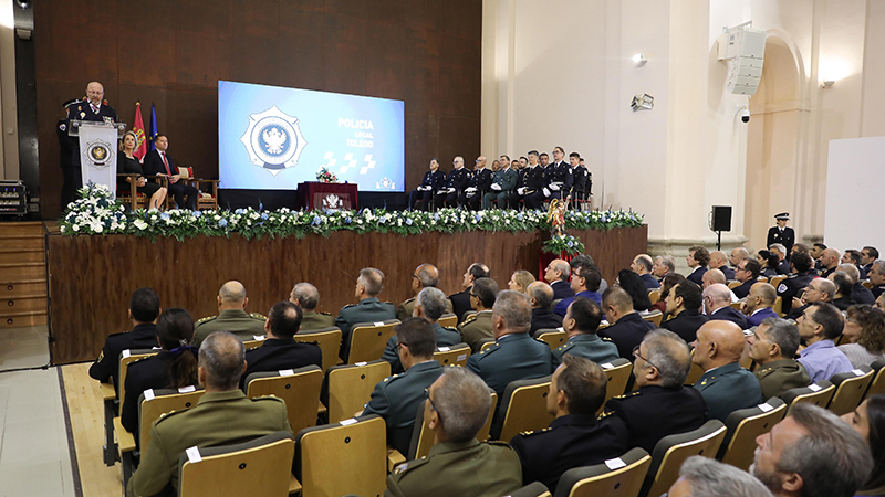 Homenaje a la Policía Local Toledo