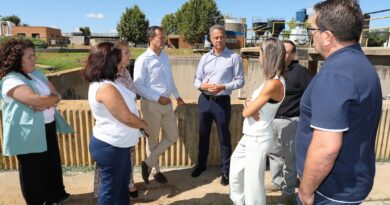 Velázquez anuncia una inversión de casi 4 millones de euros en la EDAR del Polígono para reducir la contaminación del Tajo