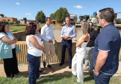 Velázquez anuncia una inversión de casi 4 millones de euros en la EDAR del Polígono para reducir la contaminación del Tajo
