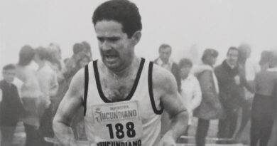 Antonio Ruano Pérez, referente del atletismo, en una imagen de archivo durante la San Silvestre Toledana.