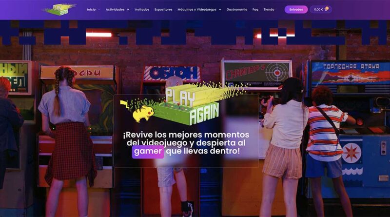 Toledo acoge la Play Again Fest, la feria de videojuegos que se celebrará del 24 al 26 de octubre en el Palacio de Congresos
