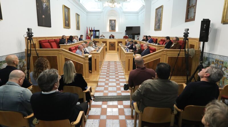 El Pleno de Toledo reclama al Gobierno de España la inclusión de infraestructuras clave para la ciudad en los Presupuestos Generales del Estado