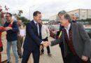 Velázquez explica la actuación de mejora del asfaltado de la calle Ventalomar ante empresarios del polígono