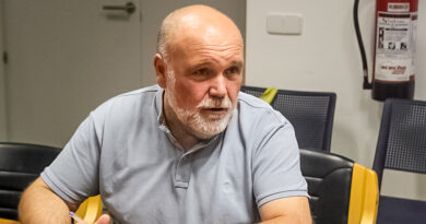 El concejal de Izquierda Unida en el Ayuntamiento de Toledo, Txema Fernández. Pacto de Estado contra la Violencia de Género