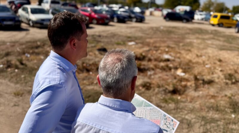 Las obras de mejora del firme del aparcamiento de Santa Teresa comenzarán el próximo lunes