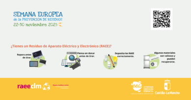 «Conecta el valor»: Castilla-La Mancha se vuelca en la reducción y reutilización de residuos electrónicos