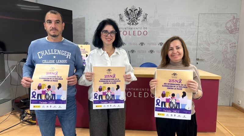 La programación del 25N en Toledo se centra en la visibilidad y protección de las mujeres con discapacidad