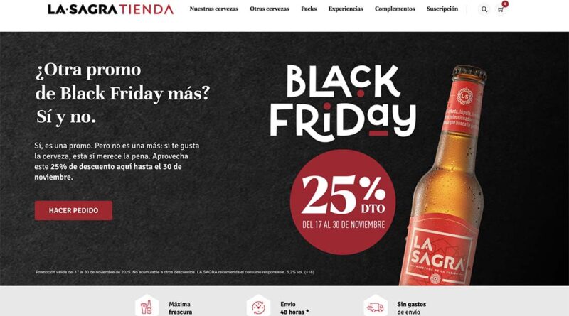Vuelve LA SAGRA Miel y Anís, la cerveza de edición limitada para el invierno