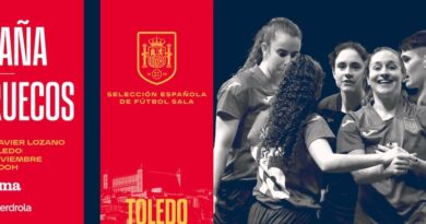 El Javier Lozano acogerá dos partidos amistosos de la Selección Española Femenina de Fútbol Sala