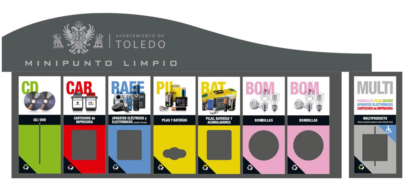 Toledo instalará diez mini puntos limpios de proximidad en todos los barrios