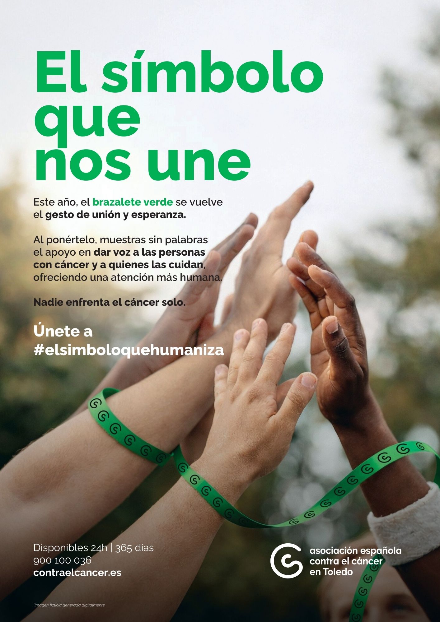 Imagen Brazaletes 2026 AECC Toledo Imagen Brazaletes 2026 AECC Toledo