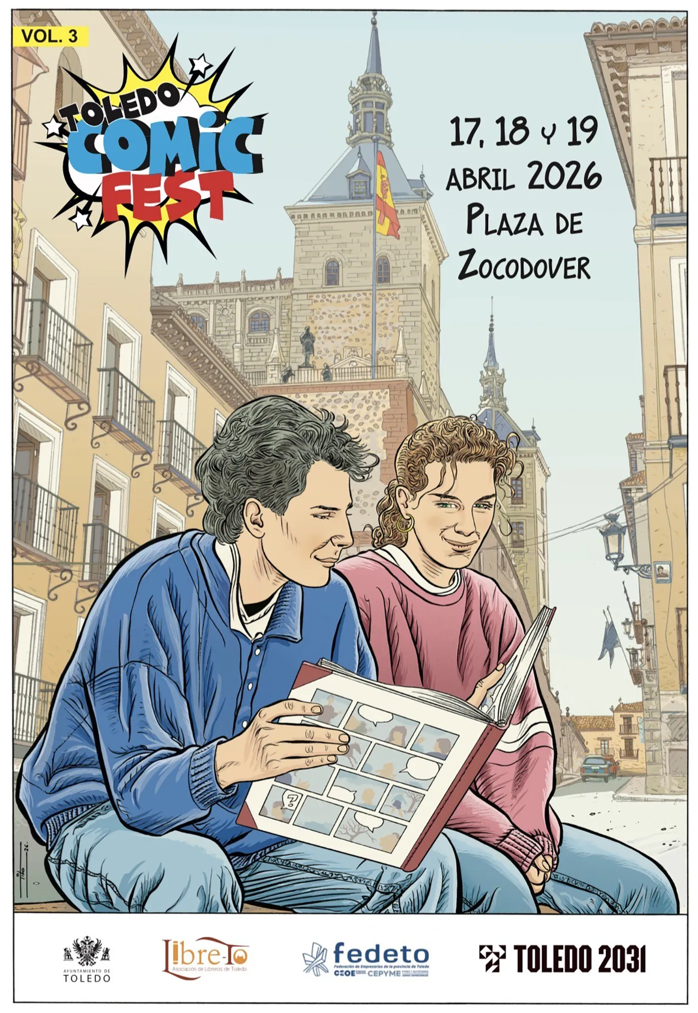 Cartel Toledo Comic Fest copia