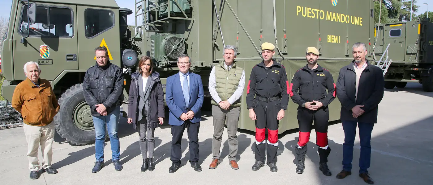 El Gobierno de España supervisa las maniobras de la UME en Talavera de ...
