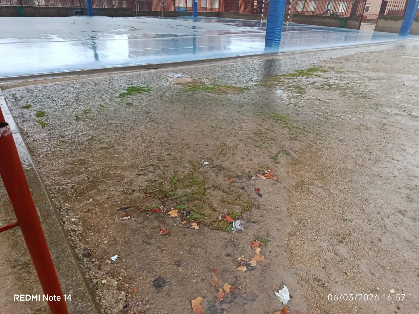 arreglo de la pista cubierta del CEIP Tirso de Molina en Argés (3)