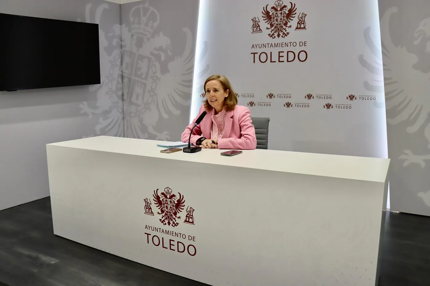 Loreto Molina informa sobre la eliminación del bolseo en el Casco Histórico de Toledo Loreto Molina informa sobre la eliminación del bolseo en el Casco Histórico de Toledo