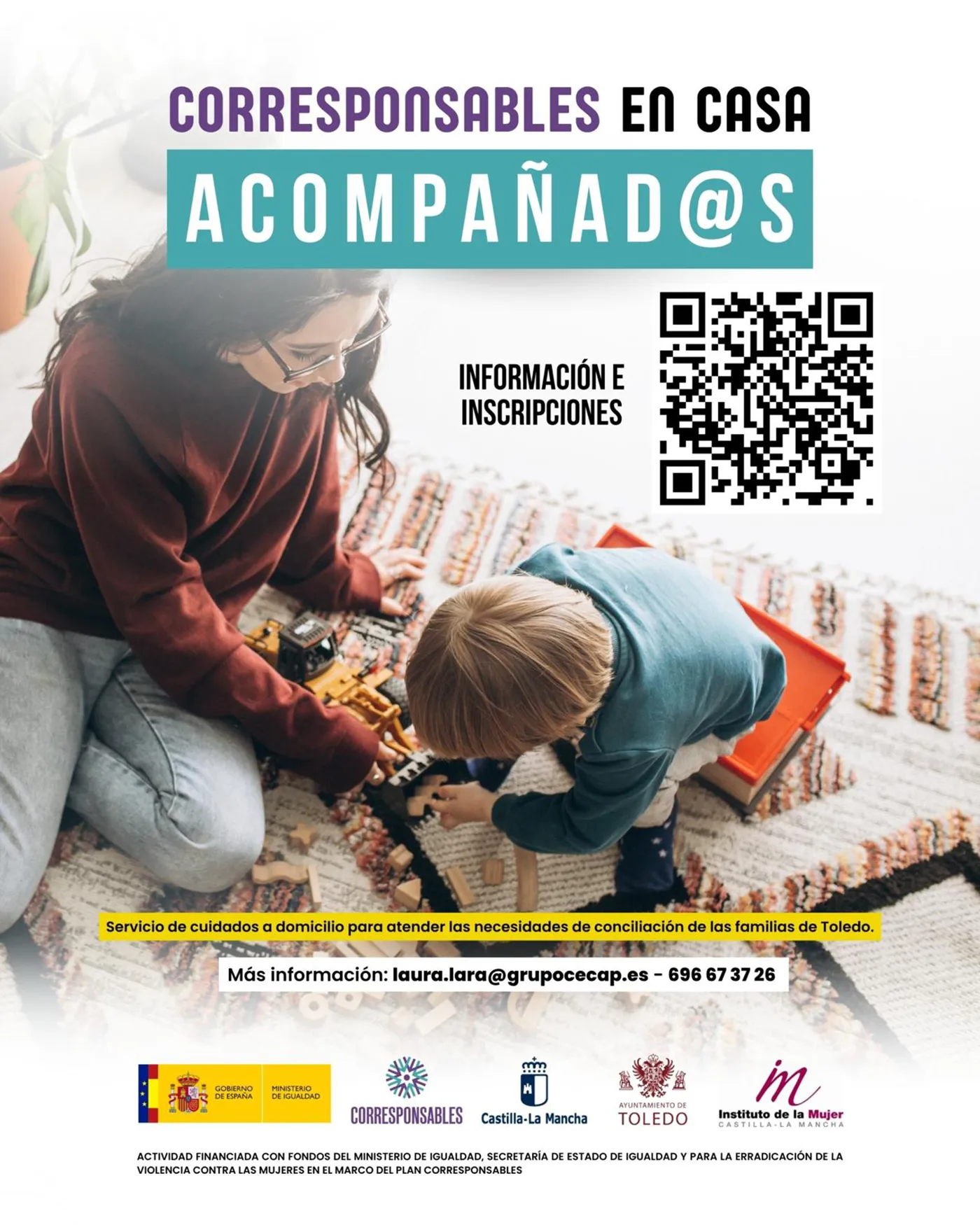 Cartel Corresponsables acompañados