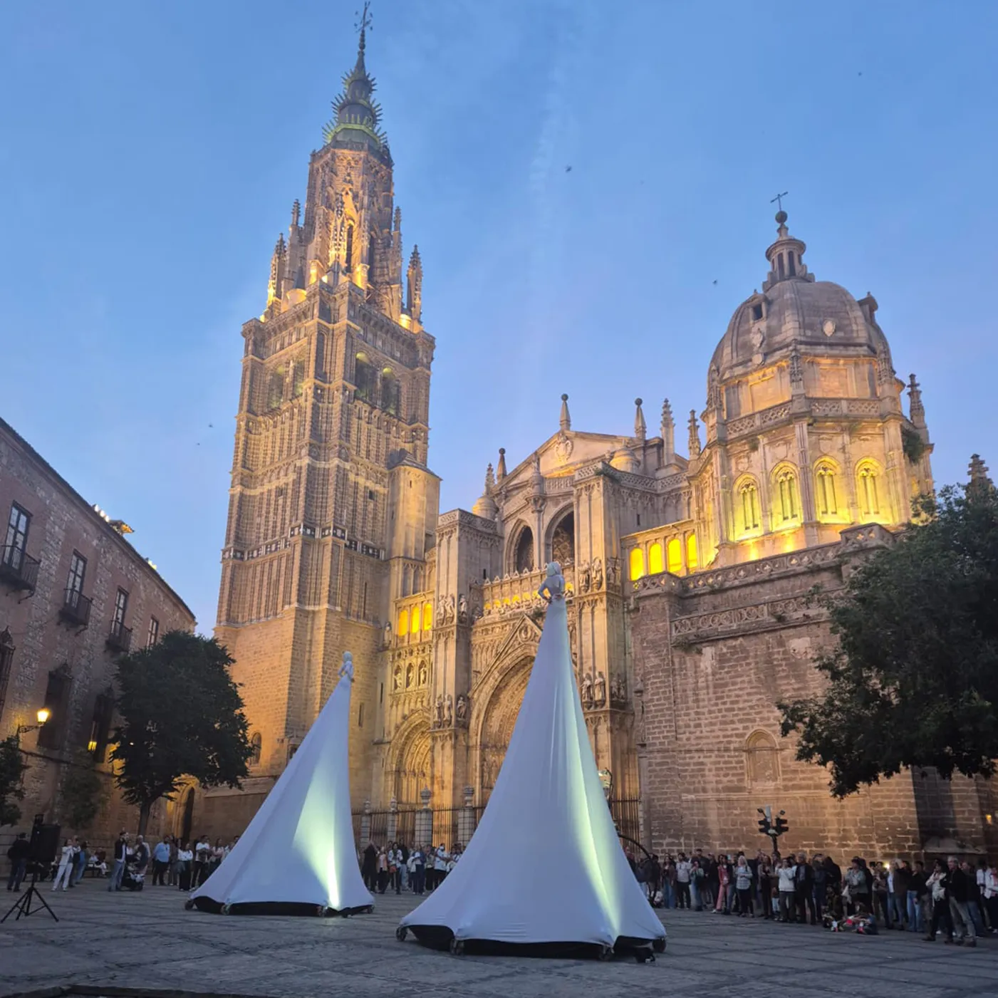 Danza en altura durante la Noche del Patrimonio