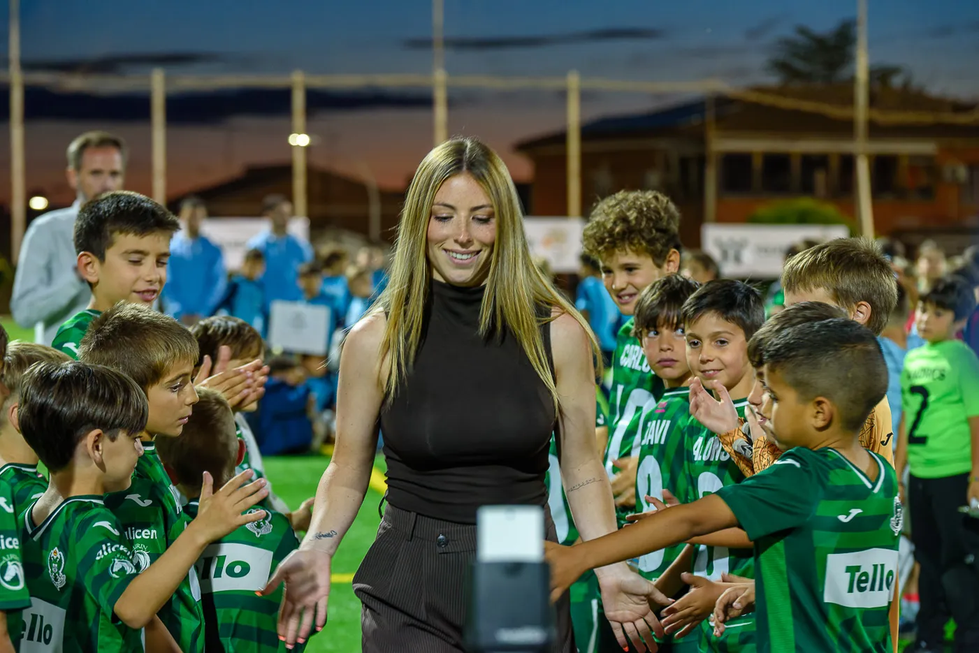 La jornada contó con una madrina de lujo: Claudia de la Cuerda, jugadora de la Selección Española y del Real Madrid