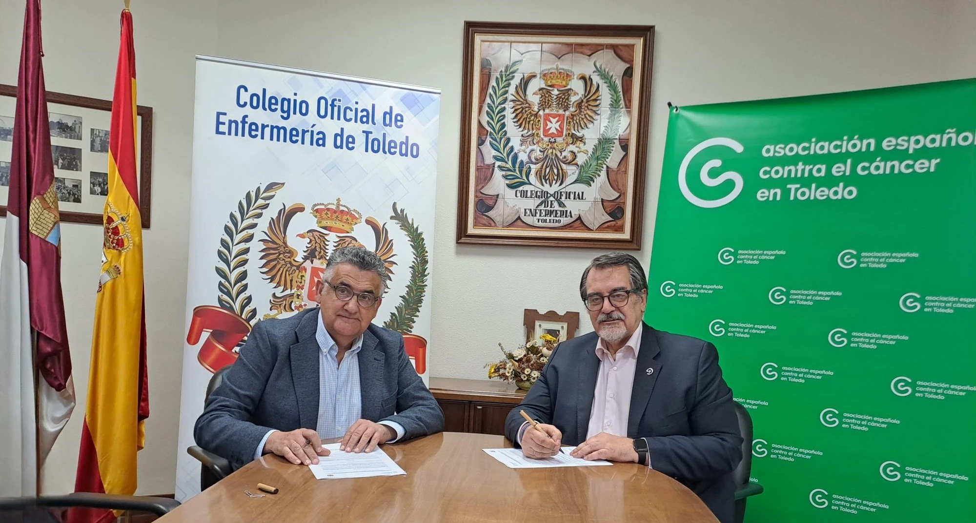 Firma Acuerdo Colegio Enfermería Toledo AECC Toledo 2 1