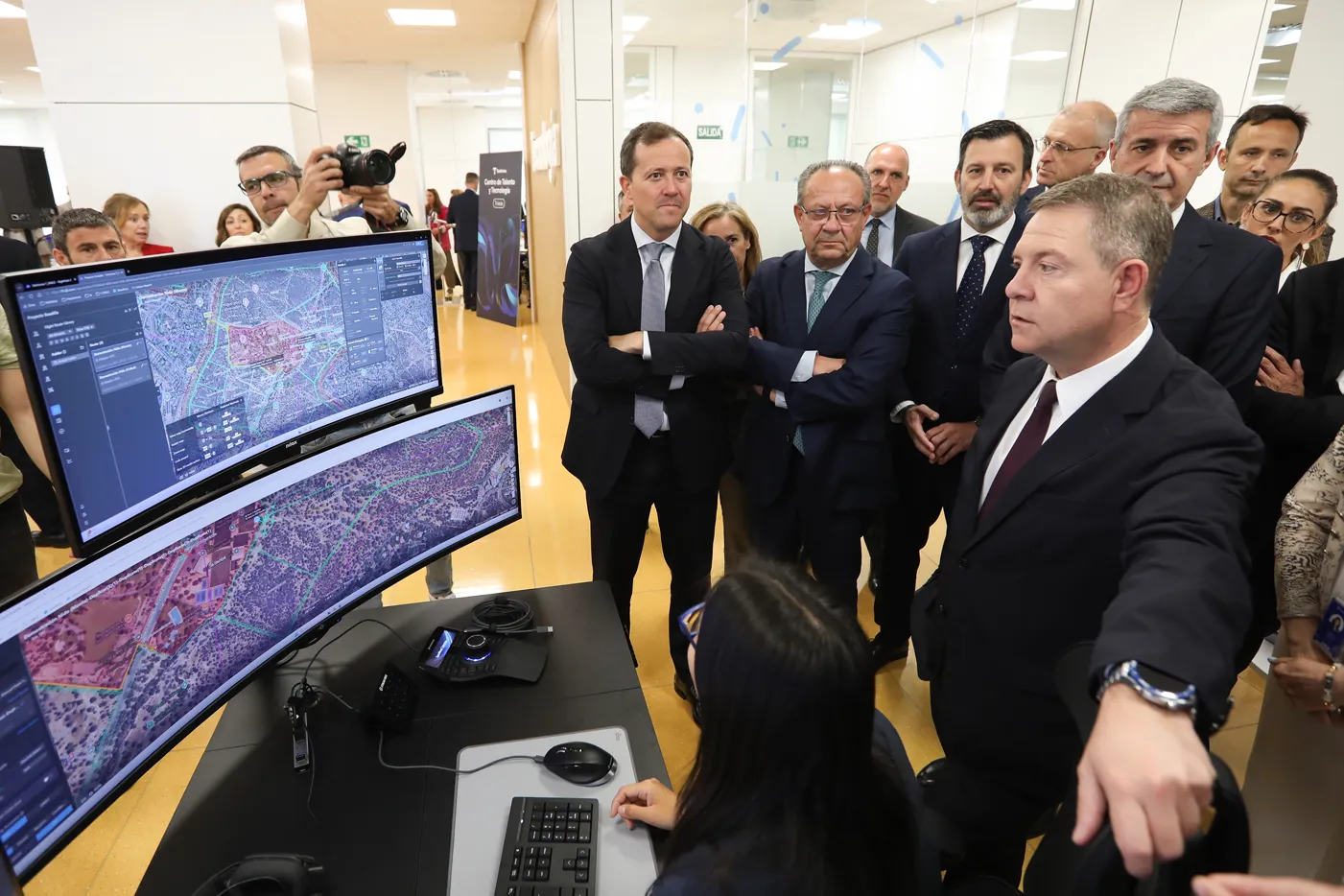 Inauguración oficial del nuevo centro de Telefónica en Toledo