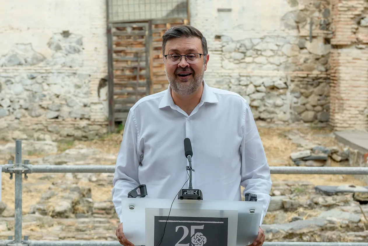 Acto de la primera piedra en las obras de reforma de Alamillos del Tránsito en Toledo (16)