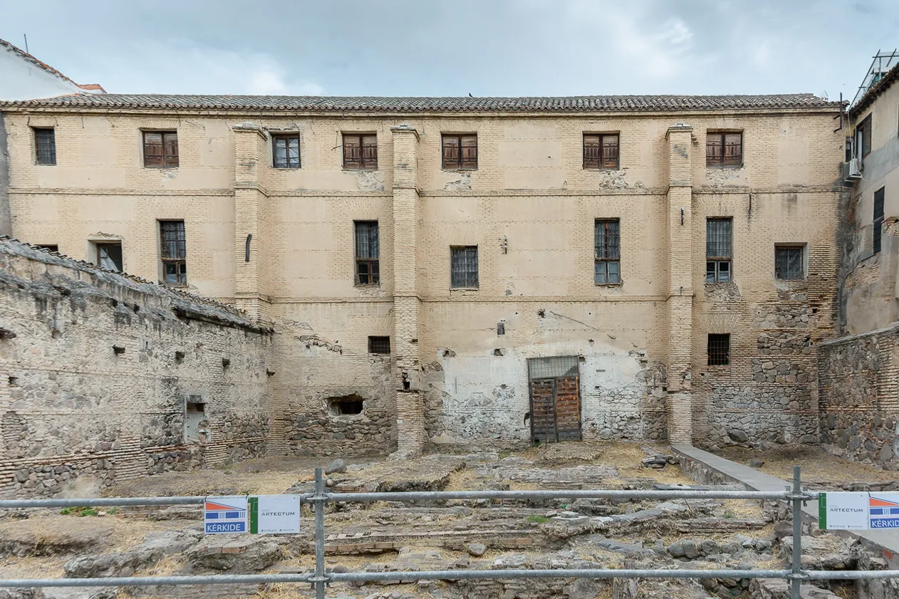 Acto de la primera piedra en las obras de reforma de Alamillos del Tránsito en Toledo (2)