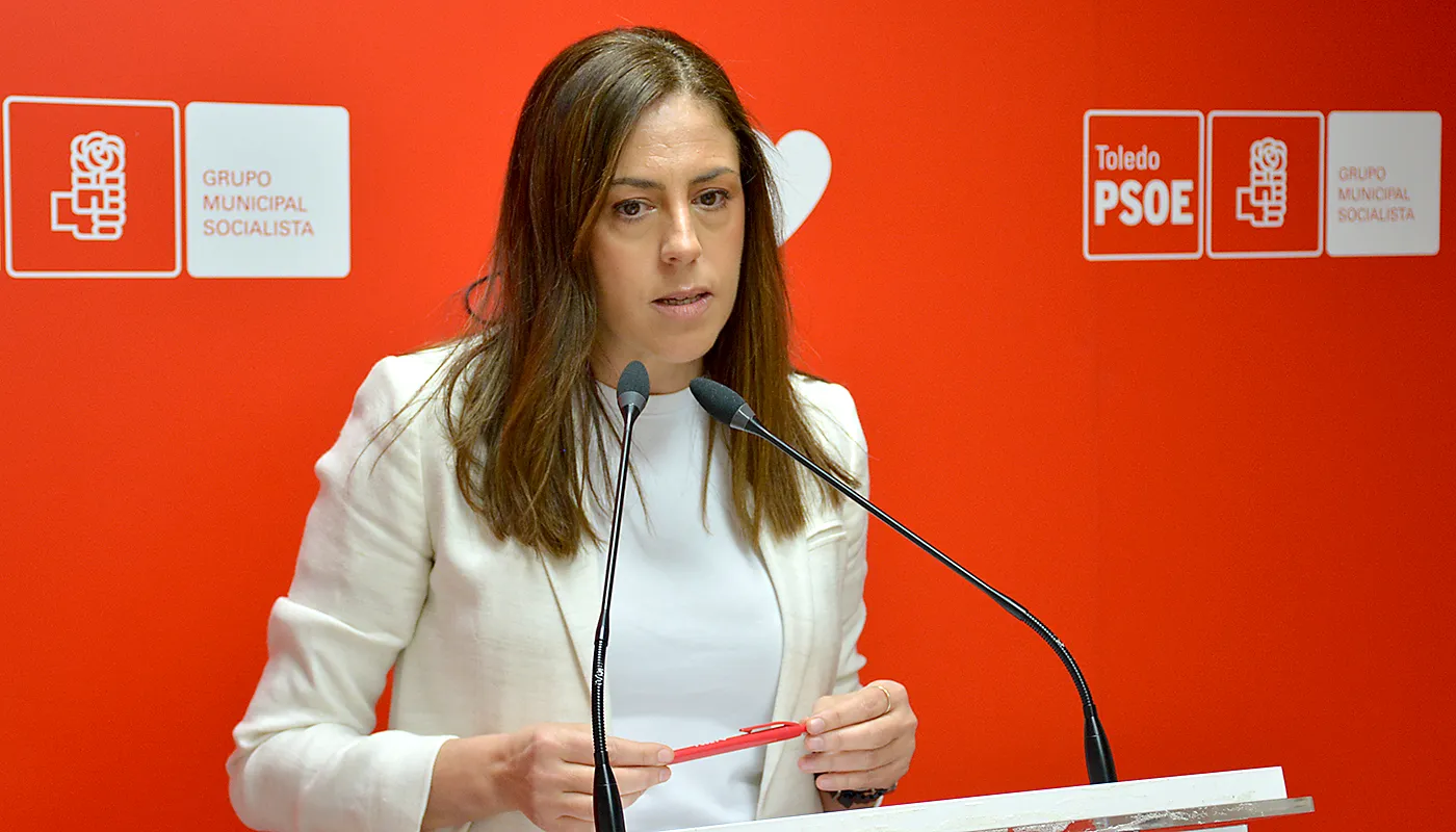 Noelia de la Cruz critica la gestión de Carlos Velázquez en el Ayuntamiento de Toledo