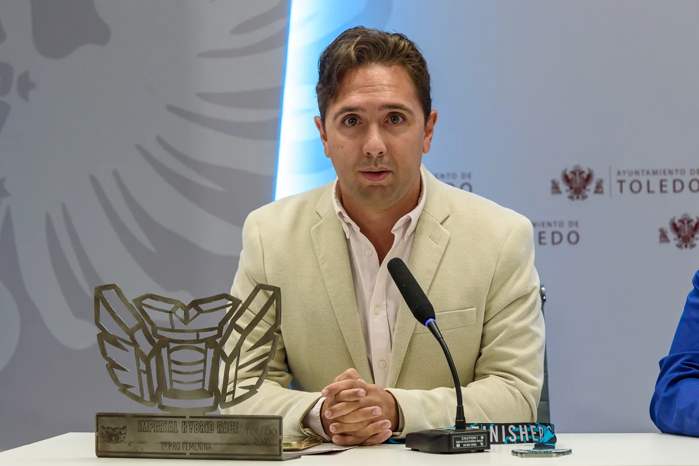José Manuel López Torán en la presenatación de la Imperial Hybrid Race Toledo José Manuel López Torán en la presenatación de la Imperial Hybrid Race Toledo