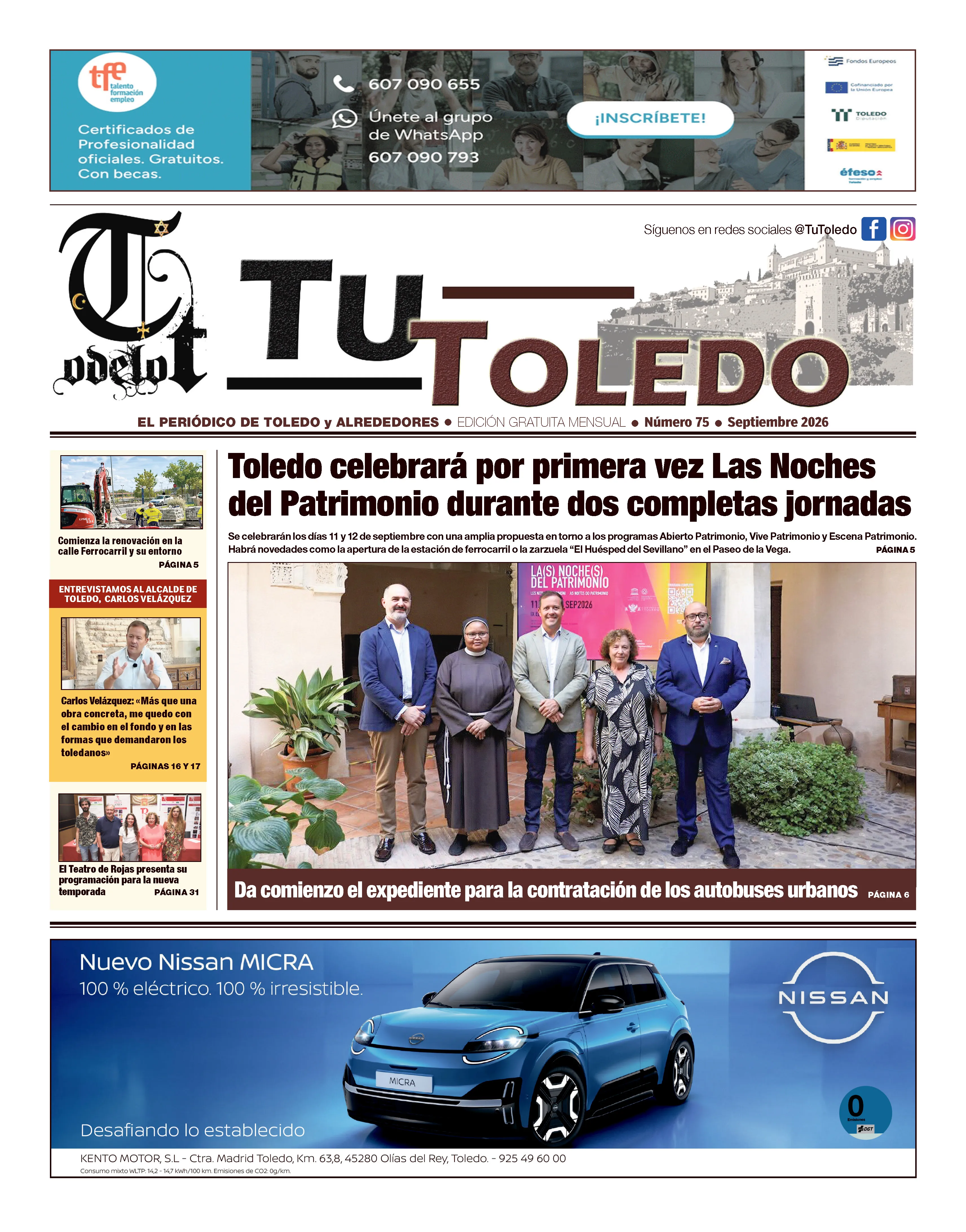 Pdf del periódico impreso número 75 de Tu Toledo 